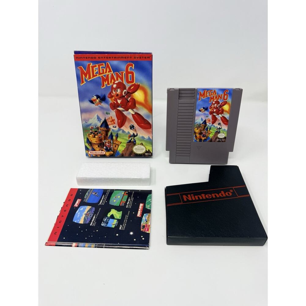 Mega Man 6 Nintendo NES No Manual Tested